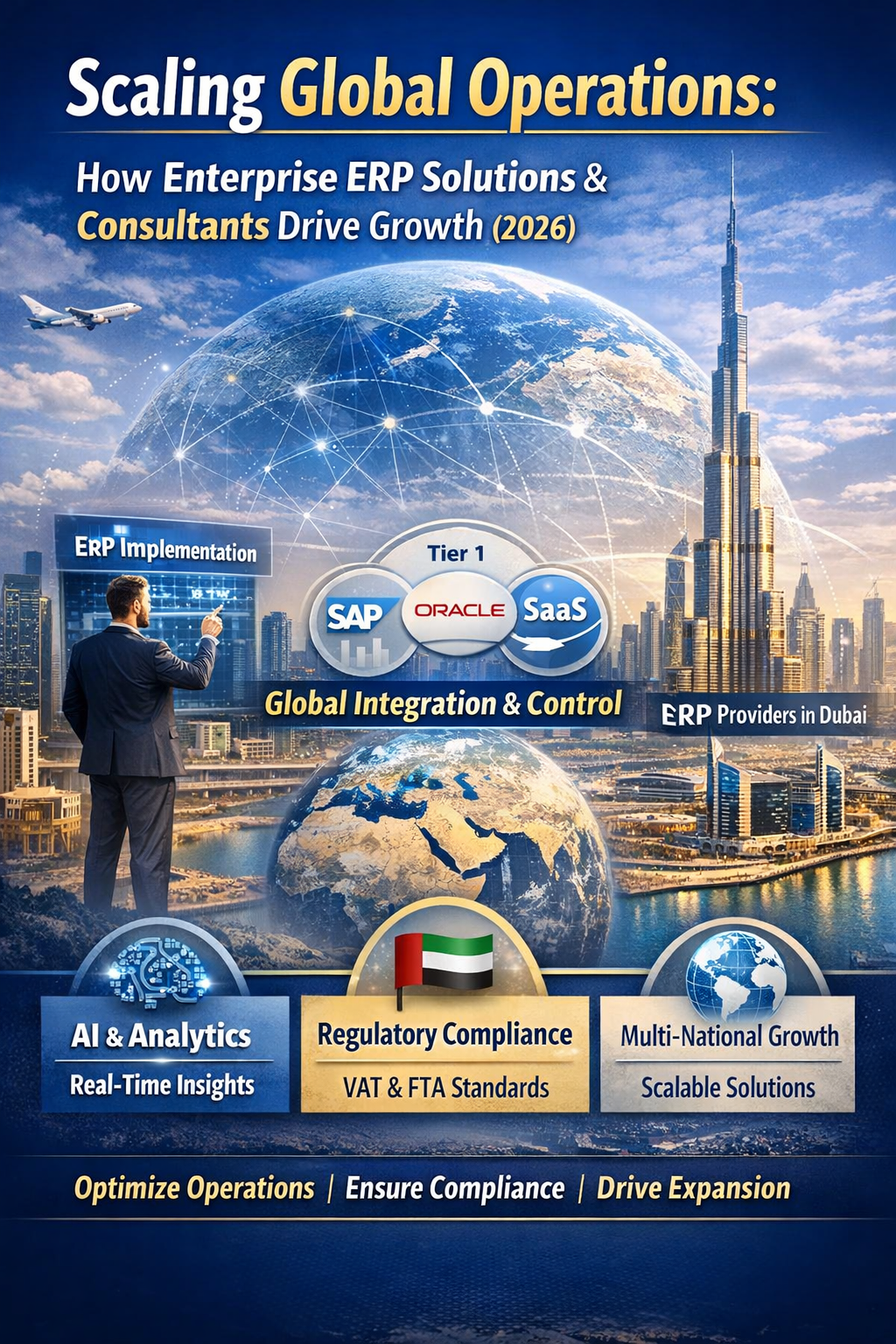 Importance of Enterprise ERP solution in Dubai for global business operation